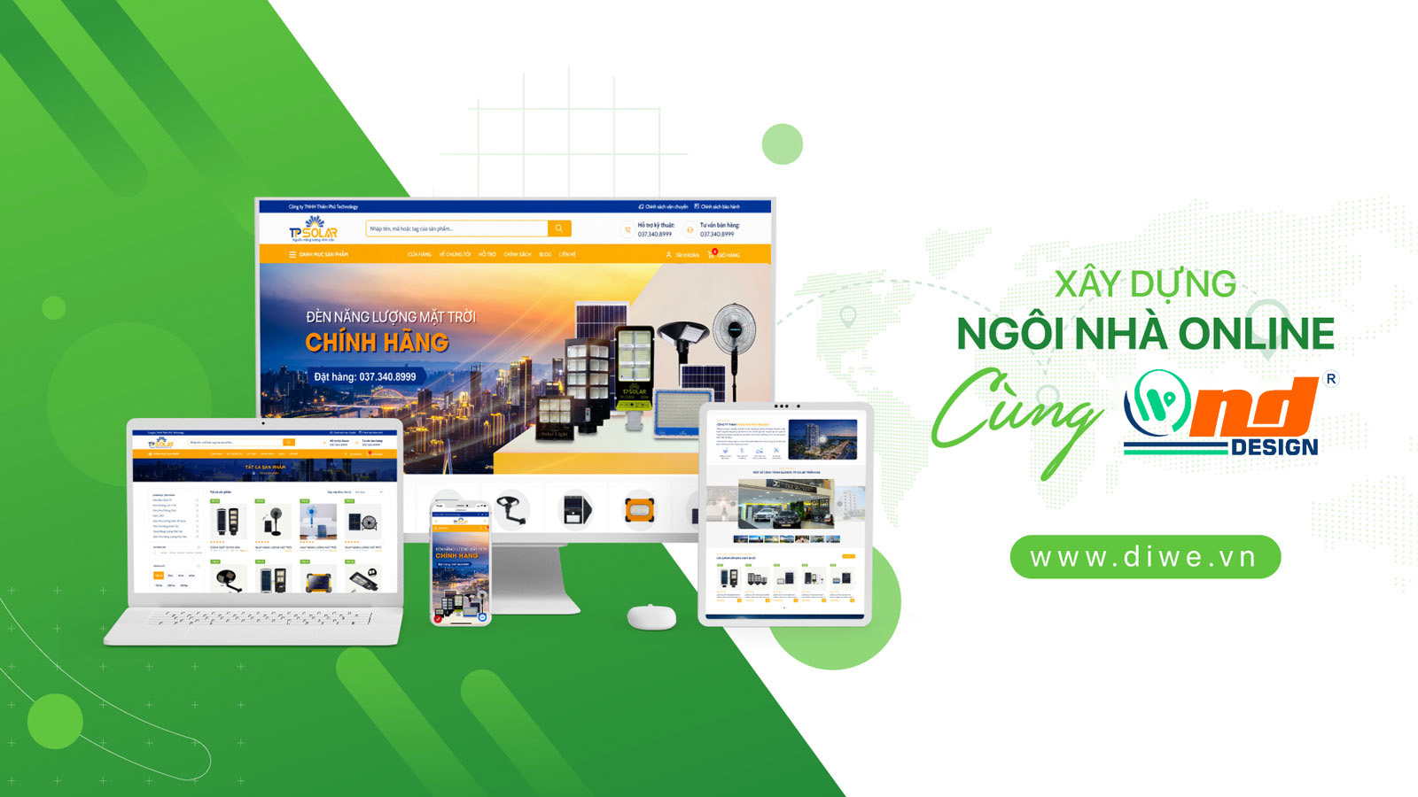 Xây dựng ngôi nhà online cùng WDM