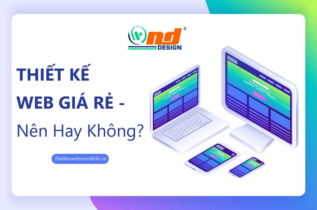 thiết kế web giá rẻ