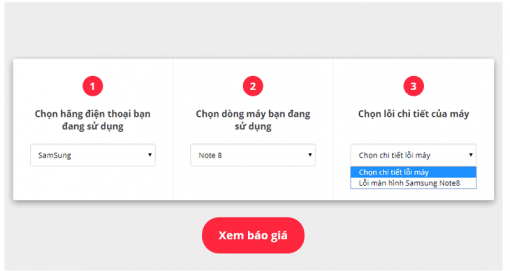 Plugin báo giá dịch vụ sửa chữa thiết bị